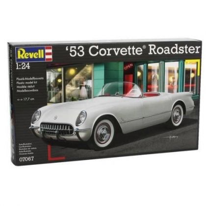 Revell, сглобяем модел, Корвет Родстар "53, модел за сглобяване, играчка за сглобяване, кола за сглобяване, кола, коли, игра, игри, играчка, играчки 