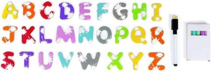 Janod, магнитна дъска, магнитна игра, магнитни букви, дъска за рисуване, дъска за писане, игра, игри, играчка, играчки
