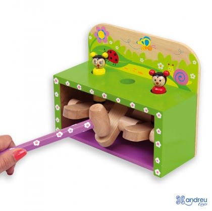 Andreu toys, игра, с, чукче, цветната, градинка, играчка, играчки, игри