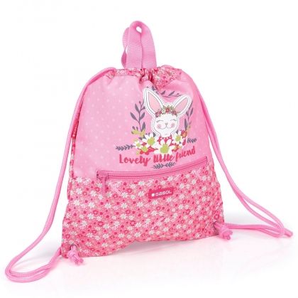 Gabol, спортна торба, заек, розова спортна торба, спортна торба със заек, спортна чанта, спорт, спортна торба за момичета, чанта, момиче, момичета, момче, момчета