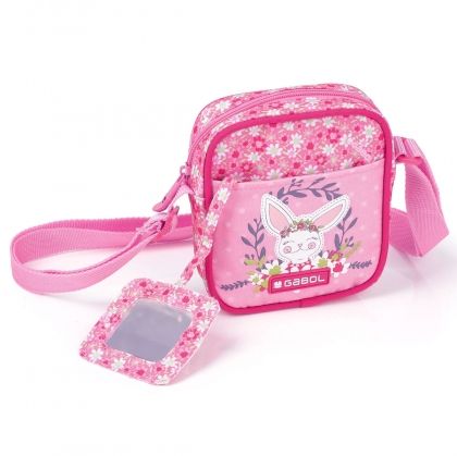 Gabol, чантичка, заек, чантичка със заек, чанта със заек, спортна чанта, спорт, спортна чанта за момичета, чанта,  чанта за разходка, розова чанта, момиче, момичета, момче, момчета