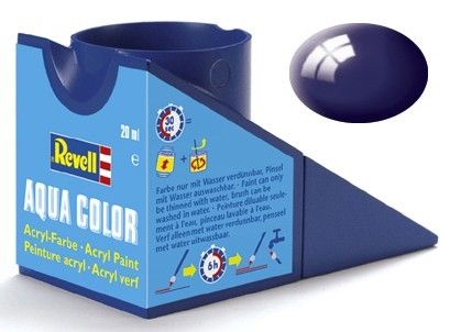 Revell, аква боичка, нощно синьо гланц, бои, боички, детски боички, творчество с бои, боички за деца, детско творчество, друго творчество 