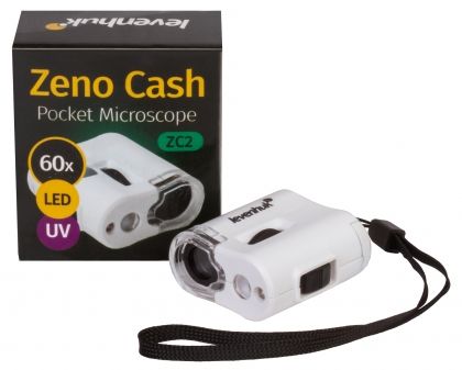 levenhuk, джобен микроскоп, Zeno Cash ZC2, малък микроскоп, микроскоп, микроскоп за банкноти, ежедневен микроскоп