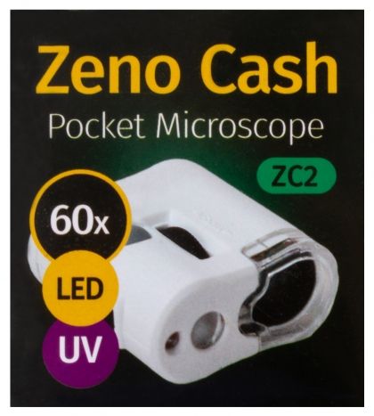 levenhuk, джобен микроскоп, Zeno Cash ZC2, малък микроскоп, микроскоп, микроскоп за банкноти, ежедневен микроскоп