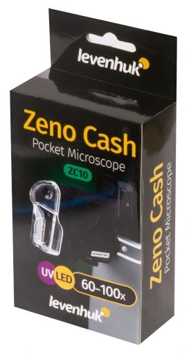 levenhuk, джобен микроскоп, джобен микроскоп с щипка, Zeno Cash ZC10, малък микроскоп, микроскоп, микроскоп за банкноти, ежедневен микроскоп, микроскоп за смартфон