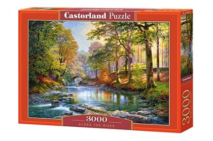  Castorland, река в гората, пъзел, пъзели, puzzles, пъзелите, пъзели
