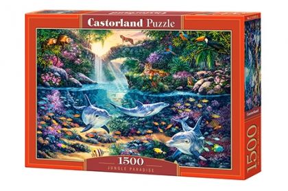 Castorland, рай в джунглата, пъзел, пъзели, puzzles, пъзелите, пъзели
