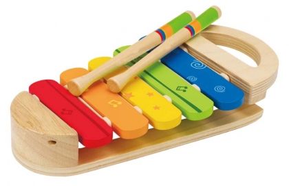 Hape, дървен, пъстроцветен, ксилофон, музикална, играчка, играчка, играчки, игри, игра 