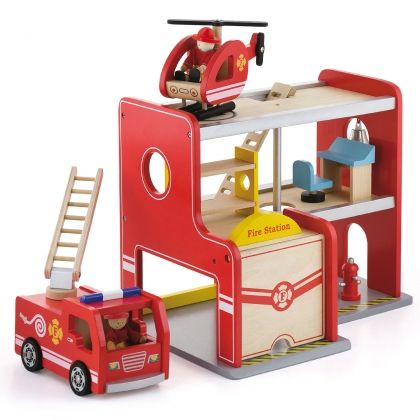 viga, Голяма дървена пожарна станция, пожарна станция, дървена пожарна станция, пожар, пожарна, игра, игри, играчка, играчки