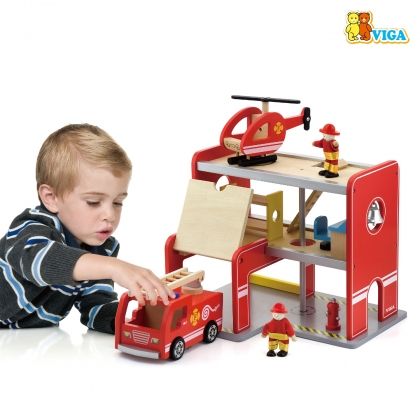 viga, Голяма дървена пожарна станция, пожарна станция, дървена пожарна станция, пожар, пожарна, игра, игри, играчка, играчки