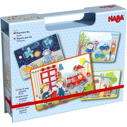 haba, Магнитна игра, професии, забавна магнитна игра, творческа игра, забавна игра, игра с магнити, творчество с магнити, игра, игри, играчка, играчки