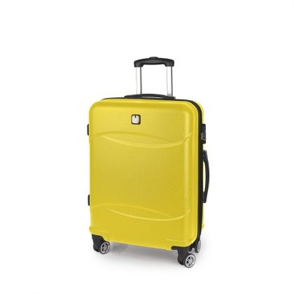 Gabol, пътнически куфар, жълт, куфар, куфари, пътнически куфар, чана за пътуване, път, пътуване, пътешествия