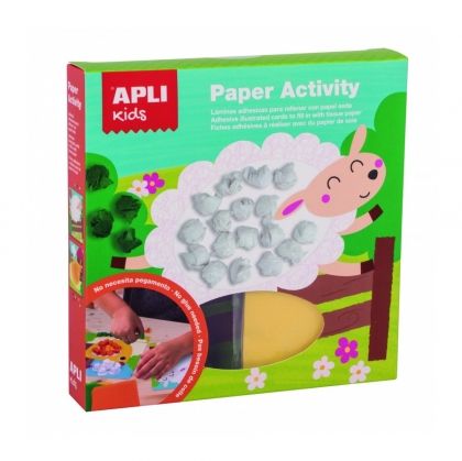 apli, Творчески комплект с хартиени топчета, Ферма, творчески комплект, хартиени топчета, творчество с хартия, животни от фермата, творчество