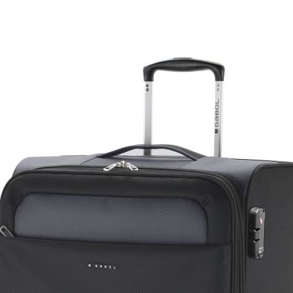 Gabol, пътнически куфар, клауд, черен, 79 см, куфар, куфари, пътнически куфари, път, пътуване, пътник, пътници, пътувания 