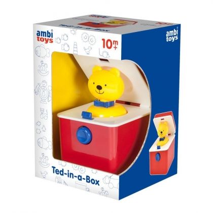 ambi toys, забавна играчка, мече в кутия, кутия изненада, играчка в кутия, игра, игри, играчка, играчки
