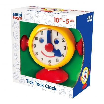 ambi toys, моят първи часовник, тик-так, тик так, часовник, уча се да познавам часовника, детски часовник, часовник играчка, образователен часовник, игра, игри, играчка, играчки
