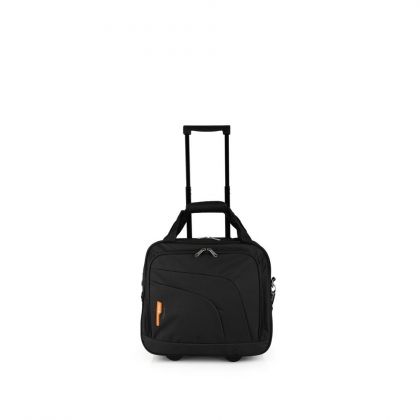 Gabol, пътна чанта на колела, седмица, черна, 40 см, чанта, чанти, пътни чанти, път, пътуване, пътници, пътник 