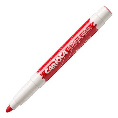 carioca, Комплект от 10 маркера за бяла дъска, червени, червени маркери за дъска, маркери за дъска, маркер за дъска, маркер за бяла дъска, бяла дъска, маркер, маркери