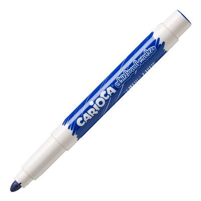 carioca, Комплект от 10 маркера за бяла дъска, сини, сини маркери за дъска, маркери за дъска, маркер за дъска, маркер за бяла дъска, бяла дъска, маркер, маркери