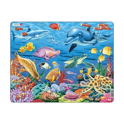 Larsen, детски пъзел, коралов риф,35 части, коралов риф, пъзел, пъзел за деца, детски пъзел, пъзели, puzzle, puzzles  
