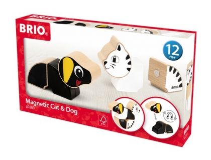 Brio, магнитна игра с коте и куче, куче, коте, магнитна игра, магнитни игри, игра, игри, играчка, играчки 