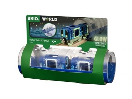 Brio, комплект  от метро влакче и тунел, тунел, влак, влакче, тунели, влакове, игра, игри, играчка, играчки  