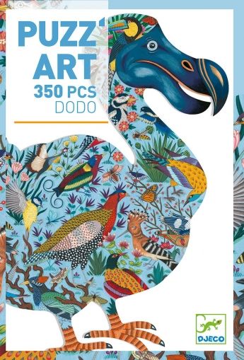 Djeco, Детски пъзел, Арт Додо, пъзел за деца, арт пъзел, нестандартен пъзел, птица додо, додо, пъзел, пъзели, puzzle, puzzles