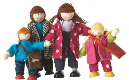 Woody, Детска, дървена, играчка, Кукли, младо, семейство, играчки, игри, игра
