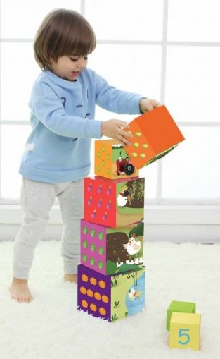 Classic World, картонени кубчета за редене, зеленчуци, кубчета, кубове, кубчета за подреждане, детски кубчета, игра, игри, играчка, играчки  