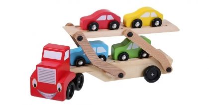 Woody, дървена играчка автовоз