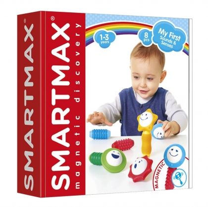 Smartgames, Магнитен конструктор, SmartMax, Моите първи звуци и усещания, магнитен комплект, магнитна игра, детска играчка, бебешки конструктор, забавна игра, игра, игри, играчка, играчки