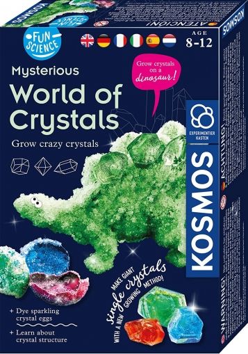 Thames & Kosmos, Забавна наука, Мистериозният свят на кристалите, направи кристали, опити с кристали, експерименти, наука, образователен комплект