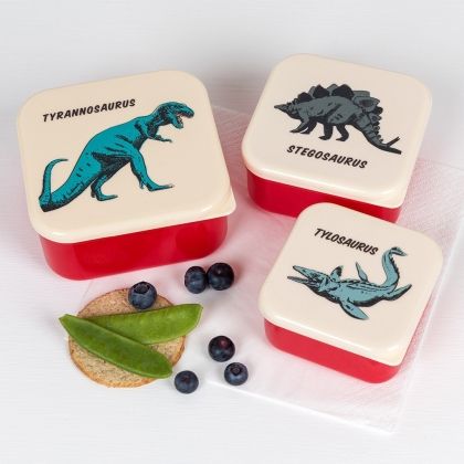 rex london, комплект кутии за храна, кутия за храна, кутия за обяд, праисторическа земя, динозаври, динозавър, обяд, храна, кутия, пластмасова кутия за обяд