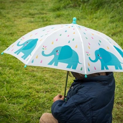 rex london, детски чадър, слончето елвис, чадър за деца, дъжд, дъждовно, чадър