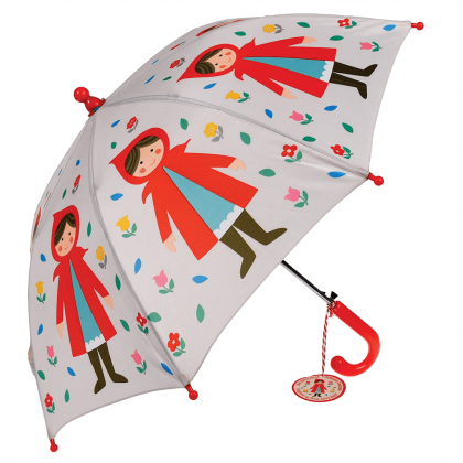 rex london, детски чадър, червената шапчица, чадър за деца, дъжд, дъждовно, чадър