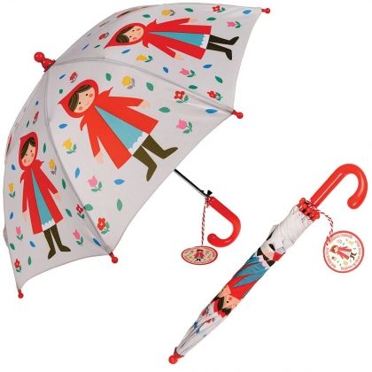 rex london, детски чадър, червената шапчица, чадър за деца, дъжд, дъждовно, чадър