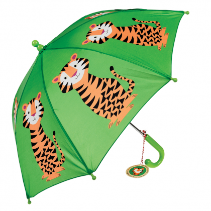 rex london, детски чадър, тигърчето теди, чадър за деца, дъжд, дъждовно, чадър