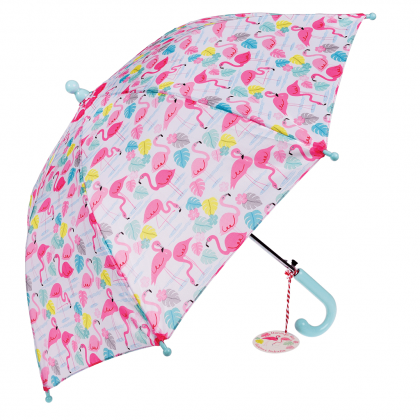 rex london, детски чадър, фламинго, чадър за деца, дъжд, дъждовно, чадър