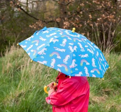 rex london, детски чадър, вълшебният еднорог, чадър за деца, дъжд, дъждовно, чадър