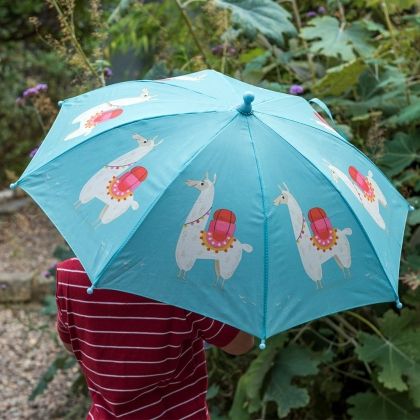 rex london, детски чадър, ламата доли, чадър за деца, дъжд, дъждовно, чадър