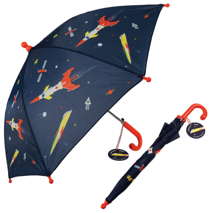 rex london, детски чадър, космос, чадър за деца, дъжд, дъждовно, чадър