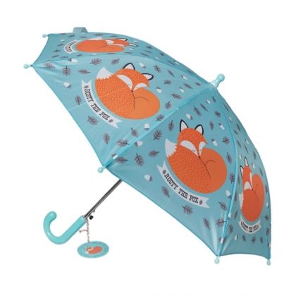 rex london, детски чадър, лисицата ръсти, чадър за деца, дъжд, дъждовно, чадър