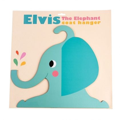 Rex London, Закачалка за дрехи, слончето Елвис, закачалка, детска закачалка
