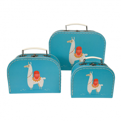 Rex London, Три куфарчета за съхранение, Ламата Доли, куфарчета за съхранение, куфар, куфарче, детско куфарче