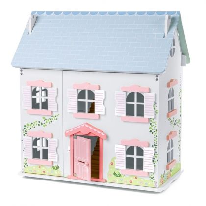 bigjigs, дървена куклена къща, Къщата с бръшляна, дървена къща, куклена къща, къща за кукли, дървена къща за кукли, игра, игри, играчка, играчки