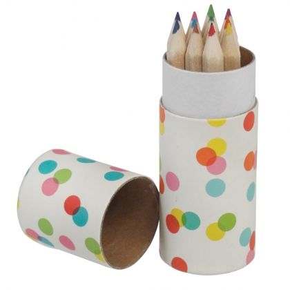 Rex Lodon, Цветни моливи в кутия, конфети, цветни моливи, моливи в кутия, рисуване, оцветяване, творчество