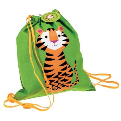 Rex London, Детска спортна чанта, Тигърчето Теди, детска чанта, спортна чанта, спортна торба, чанта за спорт, торба за спорт, чанта