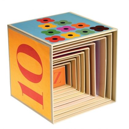 Rex London, Образователни картонени кубчета, Цветни създания, картонени кубчета, образователни кубчета, детски кубчета, кубчета за деца, цветни кубчета, кубчета, цифри, букви, животни, игра, игри, играчка, играчки