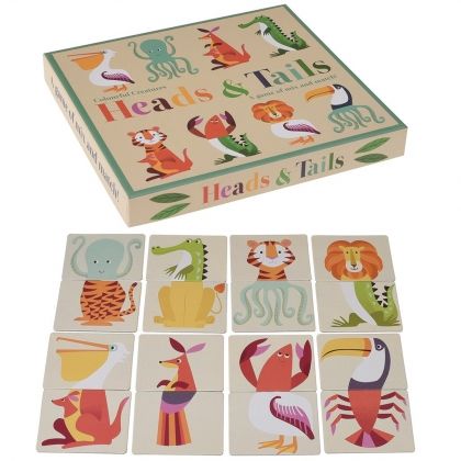 Rex London, Забавна игра, Глави и опашки, детска игра, игра с животни, цветни създания, игра, игри, играчка, играчки