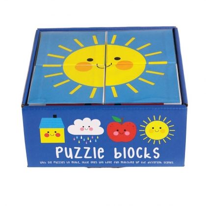 Rex London, Детски пъзел с кубчета, Щастливият дъждовен облак, детски пъзел, пъзел с кубчета, детски кубчета, игра, игри, играчка, играчки